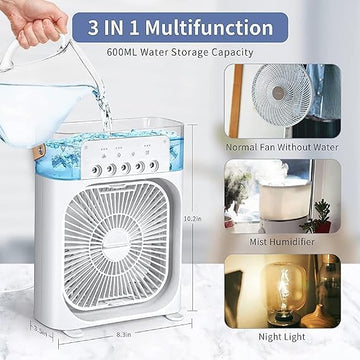 Portable Air Conditioner Fan – Instant Personal Cooling Anywhere